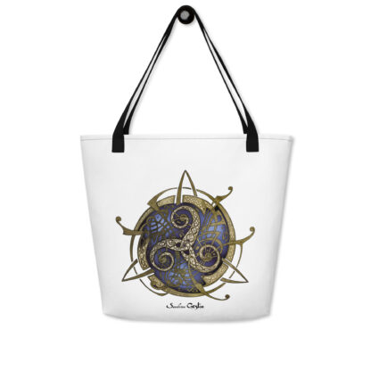 Tote bag TRISKEL bleu