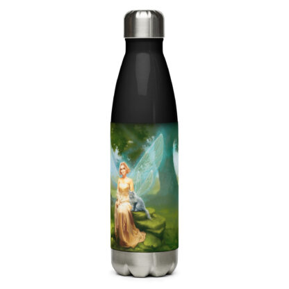 Gourde "MYSTICAT" fond noir V2 – Image 3