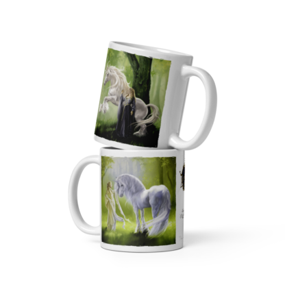 Mug Dames Licorne Bords Crénelés