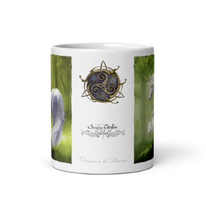 Mug Dames Licorne Bords Crénelés – Image 3