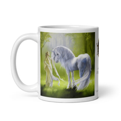 Mug Dame à la Licorne de Brocéliande – Image 2