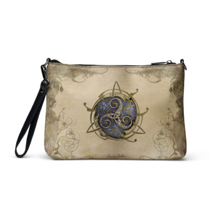 Sac en bandoulière TRISKEL bleu et Frises – Image 8