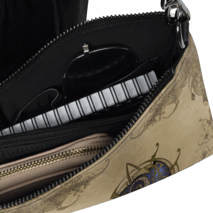 Sac en bandoulière TRISKEL bleu et Frises – Image 3