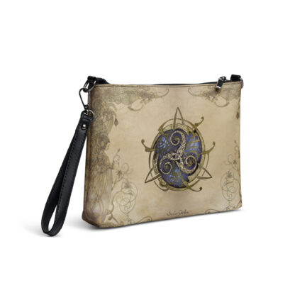 Sac en bandoulière TRISKEL bleu et Frises – Image 5