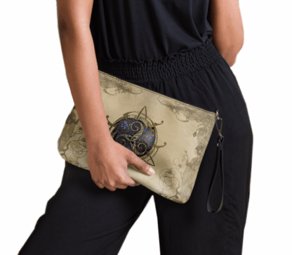 Sac en bandoulière TRISKEL bleu et Frises – Image 9
