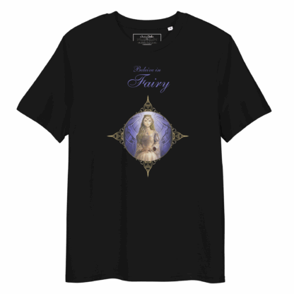 1 T-shirt "Beleive in Fairy" GUENIEVRE médaillon – Image 2