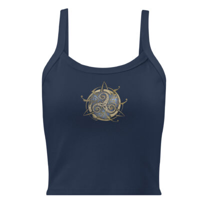 TOP Bleu marine : petit TRISKEL bleu