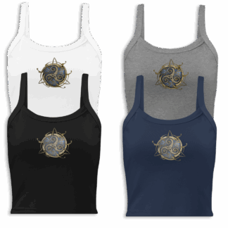 TOP petit TRISKEL (noir, gris bleu marine, blanc)